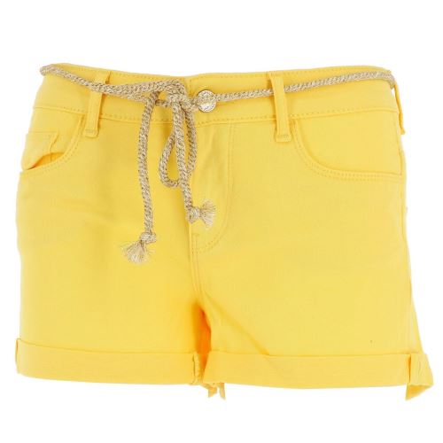 Short bermuda Only Claudia popcorn short l Jaune taille : 34 réf : 18680