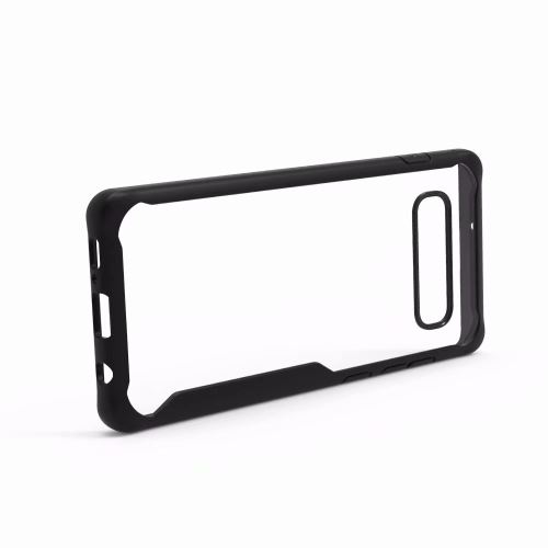 Coque en TPU amortisseur hybride noir pour votre Samsung Galaxy S10