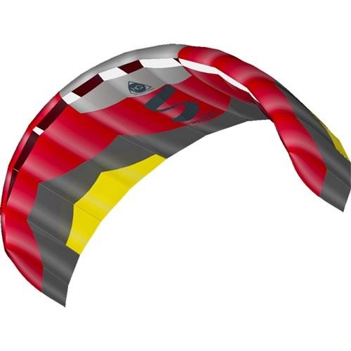 HQ Kites flyer matelas double Symphony Pro 1.8 Edge 180 cm rouge/gris