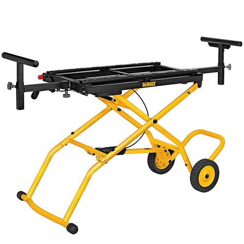 Piétement Roulant Dewalt pour Scie à Onglet Radiale - De7260