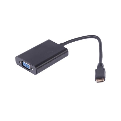 UNIFORMATIC 14508 Adaptateur Mini-HDMI/VGA 10 cm