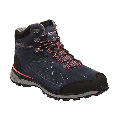 Regatta - Bottes SAMARIS - Femmes (40 FR) (bleu marine/rose) - UTRG3768