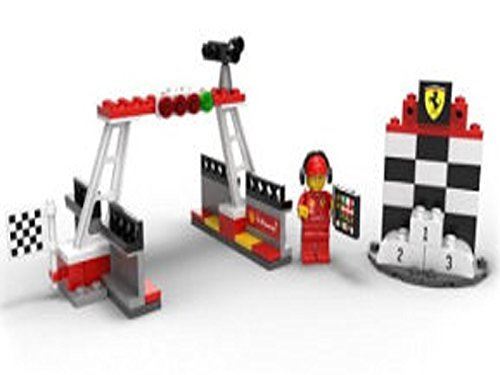2014 The New Shell V-Power Lego Collection Finish Line Podium Set 40194 Exclusive Sealed