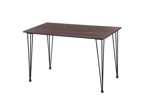 Table Phoenix Contemporaine Wenge, Noir