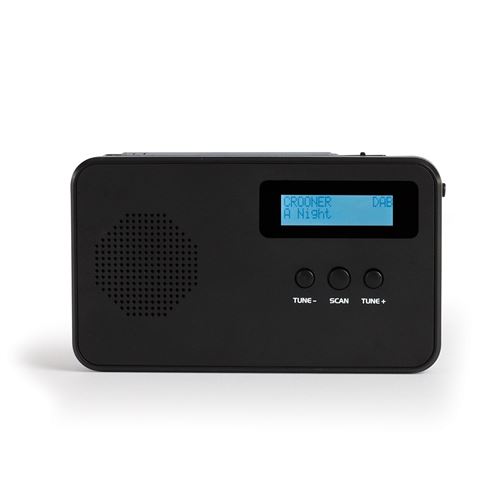 LIVOO Feel good moments Radio numérique DAB Noir