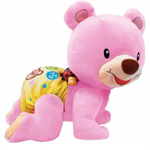 VTech Ourson 1 2 3 suis Moi Ours en Peluche Qui Marche à 4 Pattes Motricité Bébé Jouet Interactif et Musical Cadeau Bébé Dès Contenu en Français - vue 3