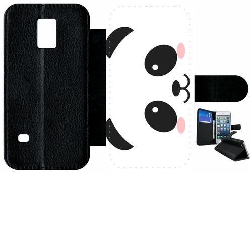 Etui À Rabat Samsung Galaxy S5 Mini Panda