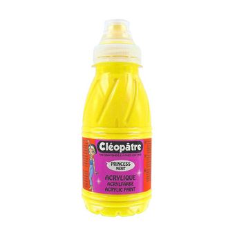 Peinture Acrylique Phosphorescente Cléopâtre Princess Mérit – 250 Ml, Effet Lumineux Dans Le Noir, Multi-supports, Lavable à L'eau