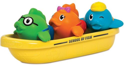 Munchkin Set de Jouets De Bain Ecole Des Poissons
