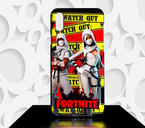 Coque compatible pour Samsung Galaxy A10 Fortnite Battle Royale 061