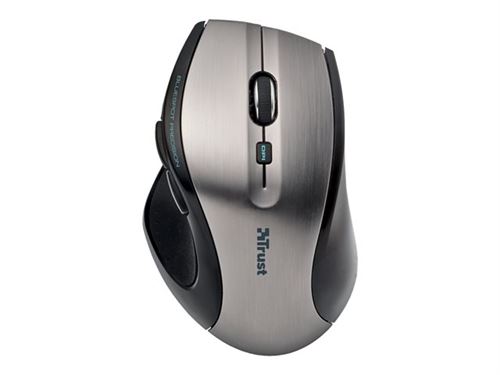 Trust MaxTrack Wireless Mini - Souris - 6 boutons - sans fil - 2.4 GHz - récepteur sans fil USB