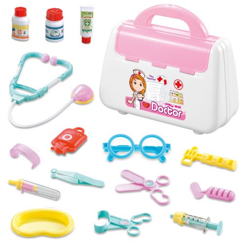 Docteur Pretend Set Médical Cas Éducatif Jeux de Rôle Cadeau Jouet Pour Enfant BT1457