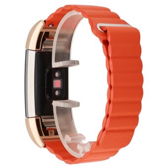 Bracelet de montre Compatible avec Fitbit Charge 2 Cuir