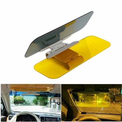 Pare-soleil haute qualité jour-nuit anti-éblouissement voiture HD Lunettes anti-éblouissantes miroir de conduite UV Pli Flip Down HD pour Clear View Visor