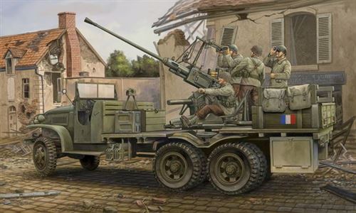 Maquette Hobby Boss GMC Bofors 40mm Gun- 1/35 - Maquette militaire