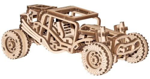 Wooden City kit de construction de maquette Buggy 15 cm bois naturel 137-part