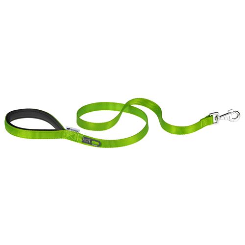 Comparer les prix de Ferplast Laisse chien chiens en nylon poignée rembourrée FERPLAST de différentes couleurs et tailles Vert acide