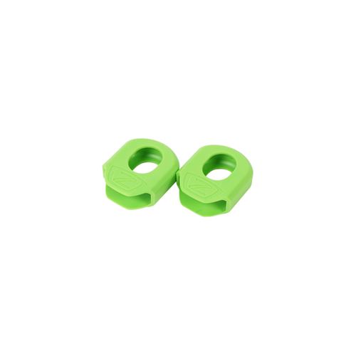 Protection manivelle zefal crank armor xl vert pour manivelle carbone