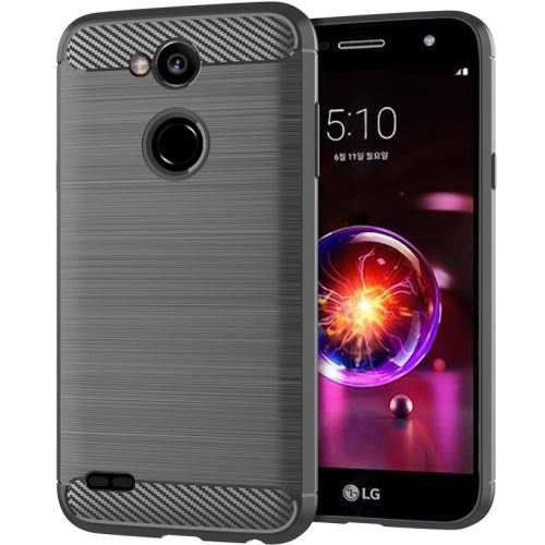 Etui Coque de protection durable souple pour LG X5 2018 - Gris