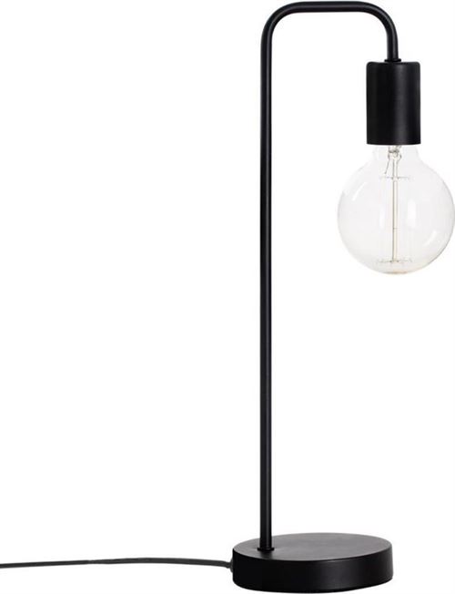 Lampe à Poser en Métal Essential Mood 46cm Noir