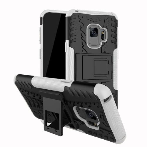 Coque Anti Choc Pour Samsung Galaxy S9 Plus Modèle Spider - Blanc