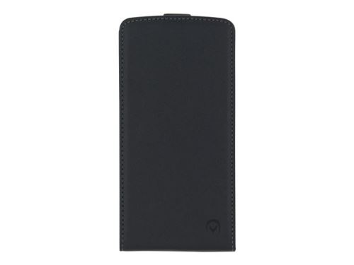 Mobilize Classic Gelly Flip Case - Flip cover voor mobiele telefoon - polyurethaan - zwart - voor HTC U11 LIFE