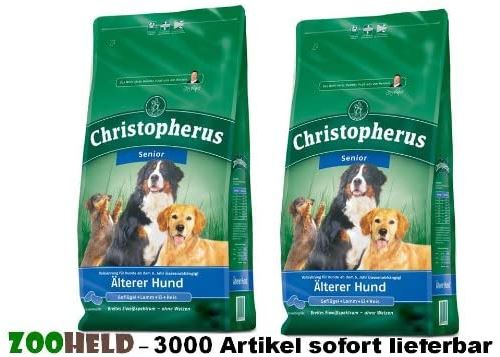 Meilleurs prix pour Christopherus Nourriture pour 2 x 12 kg croquettes