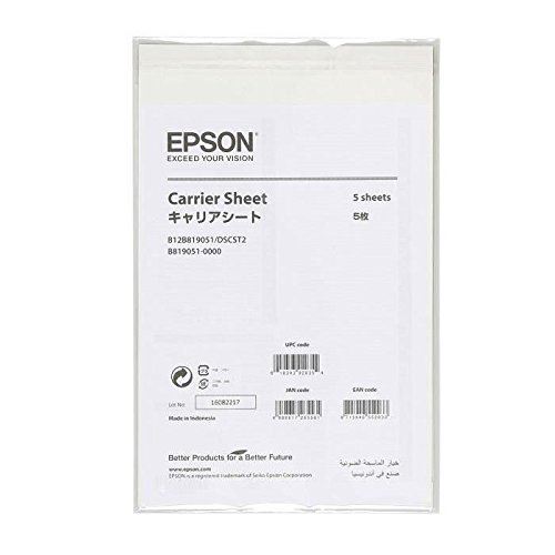 Epson Carrier Sheet