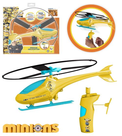 Minions Hélicoptère de sauvetage avec lanceur