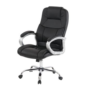 Fauteuil De Bureau Americain Boston Xxl Charge 150kg Similicuir Noir Achat Prix Fnac