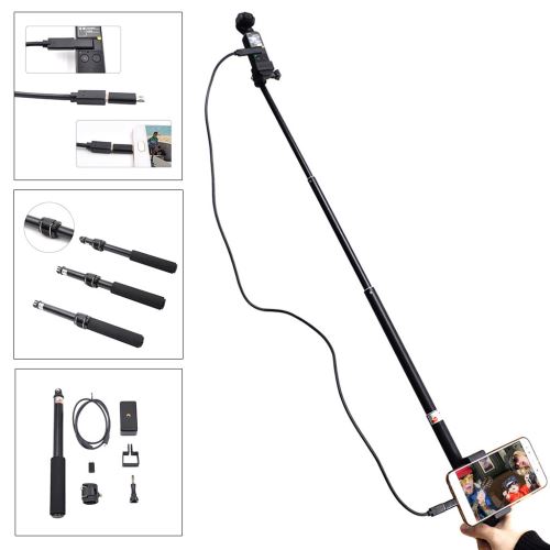 Selfie bâton trépied Support de téléphone pour DJI OSMO Pocket poche Gimbal Kiliaadk719