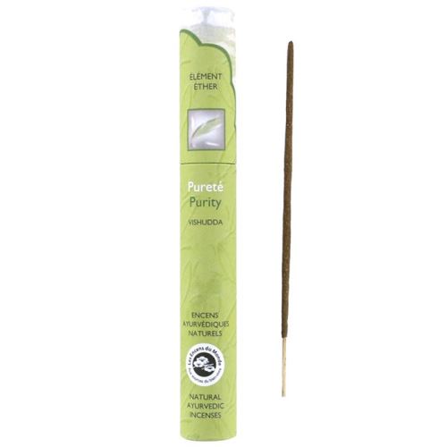 16 bâtonnets d'encens ayurvédique naturel - Pureté