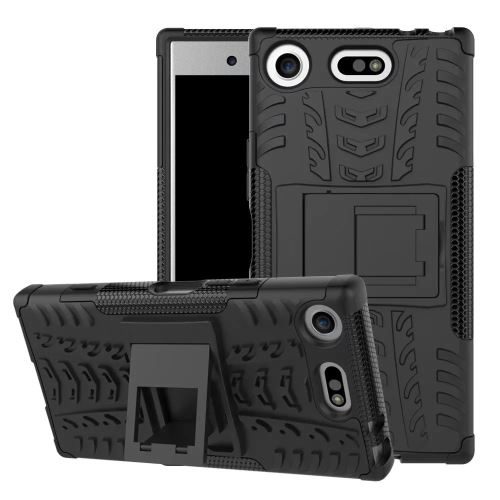 Coque Anti Choc Pour Sony Xperia Xz1 Compact Modèle Spider - Noir