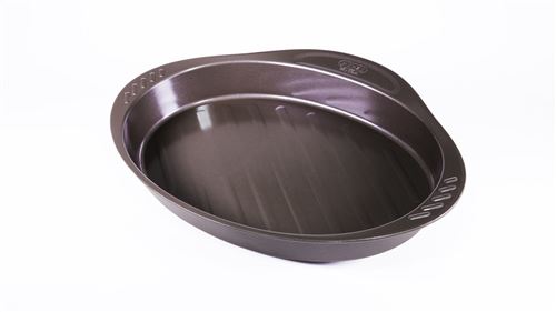 Plat à four PYREX Ovale 35 x 23 cm en métal pour poisson et viande, asimetriA