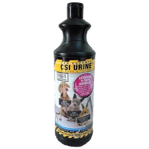 CSI URINE  Lessivage de tapis 1L - Pour animaux