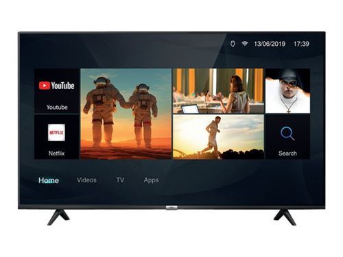 TCL 55P611 - Classe de diagonale 55" (54.6" visualisable) TV LCD rétro-éclairée par LED - Smart TV - Smart TV - 4K UHD (2160p) 3840 x 2160 - HDR - noir