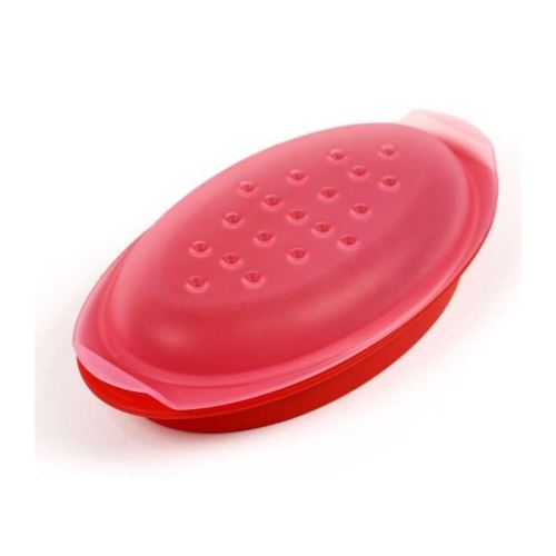 Yoko design 1104 papillhot cuit vapeur silicone rouge 26,3 x 13,7 x 5,5 cm