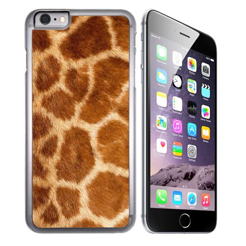 Coque pour iPhone 7 girafe fourrure
