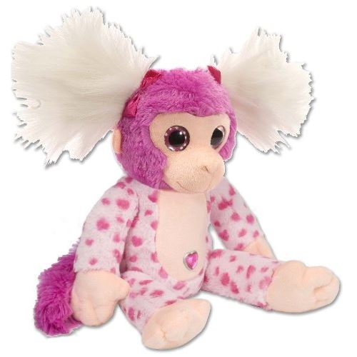 Singe rose doux et impertinent de la république sauvage