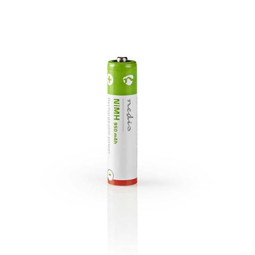 KOMELEC Pack de 4 piles rechargables ni-mh 1.2v 950 mah - aaa/fr03