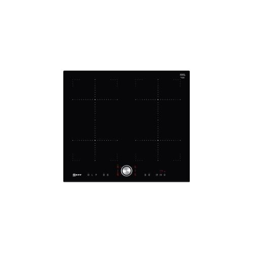 Neff N 70 T46FT73X2 - Table de cuisson à induction - 4 plaques de cuisson - Niche - largeur : 56 cm - profondeur : 49 cm - noir - avec avant biseauté - noir