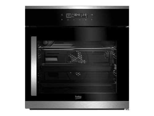Beko BIM25400XR - Four - intégrable - niche - largeur : 56 cm - profondeur : 55 cm - hauteur : 59 cm - avec système auto-nettoyant - classe A+ - acier inoxydable