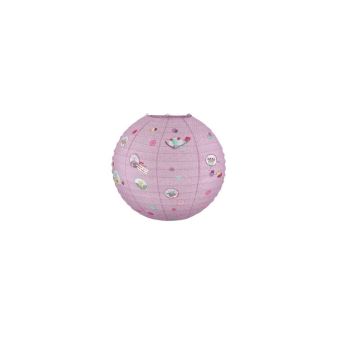 MOULIN ROTY-Lanterne deco parme jolis pas beaux