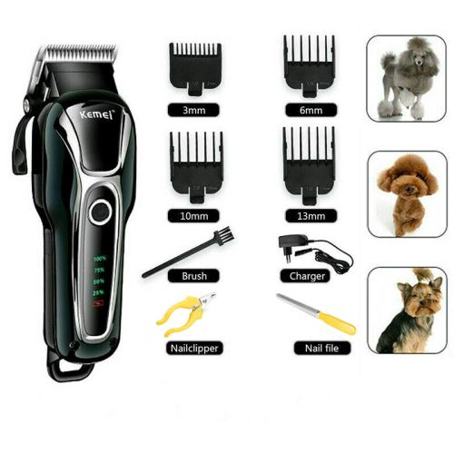 Tondeuses à cheveux électriques pour animaux de compagnie Tondeuses silencieuses à faible bruit sans fil