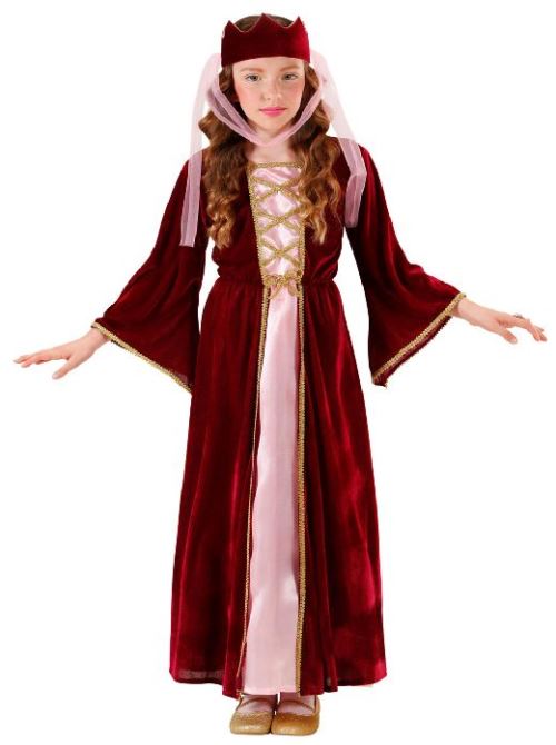 Déguisement Reine Médiévale (8/11 ans)