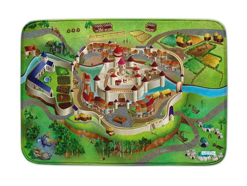 ACHOKA Playmat Middle Age us Connect 100 x 150 cm