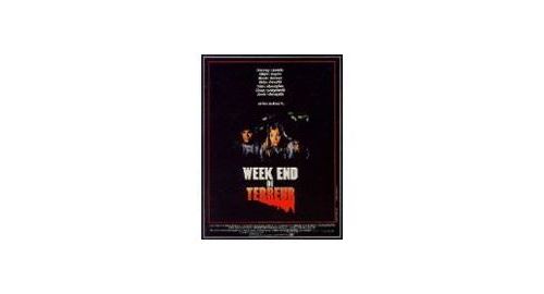 Week end de Terreur AFFICHE CINEMA ORIGINALE