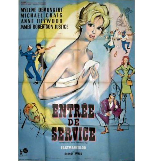 Entrée de Service AFFICHE CINEMA ORIGINALE