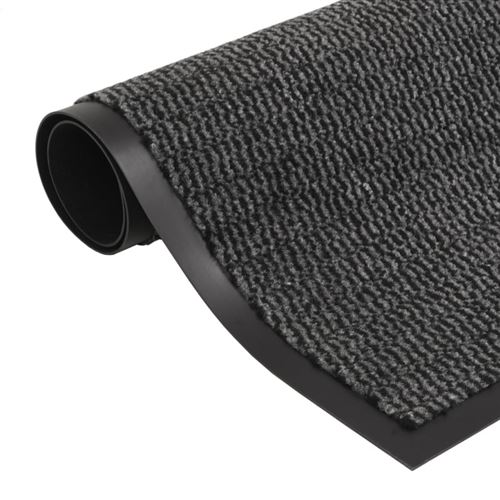 Vidaxl - Paillasson rectangulaire 60 x 90 cm Anthracite Anthracite