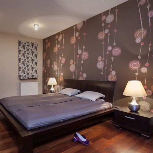 400x309 Papier peint Motifs floraux Fonds et Dessins Admirable motif: abstraction